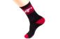 Preview: Animal Crew Socken schwarz-rot lang