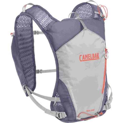 Camelbak Frauen Trail Run™ Weste 7L mit 2 x 500 ml Quick Stow™ Flaschen silber/dusk