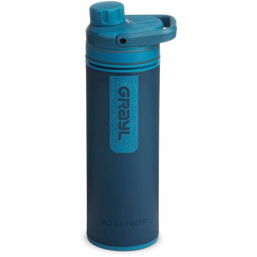 Grayl UltraPress® Wasserfilter Purifier Bottle 0,5 l blau Forest blue