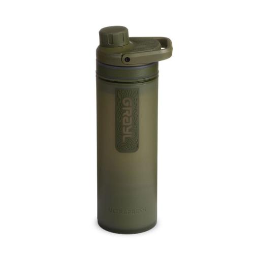 Grayl UltraPress® Wasserfilter Purifier Bottle 0,5 l olive drap