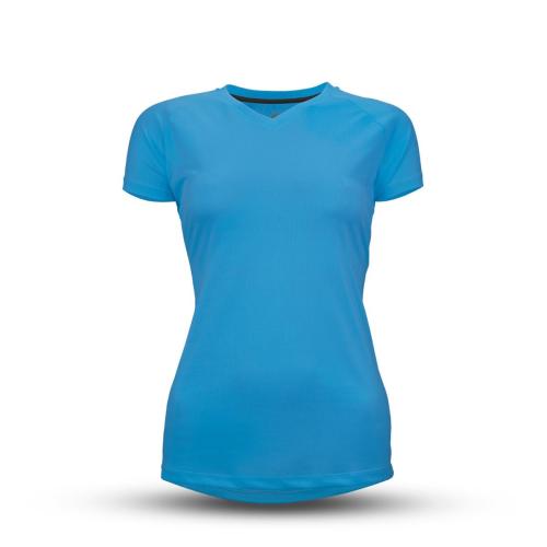 Gato Recycled Damen Funktions-T-Shirt Tech TEE Azure Blau