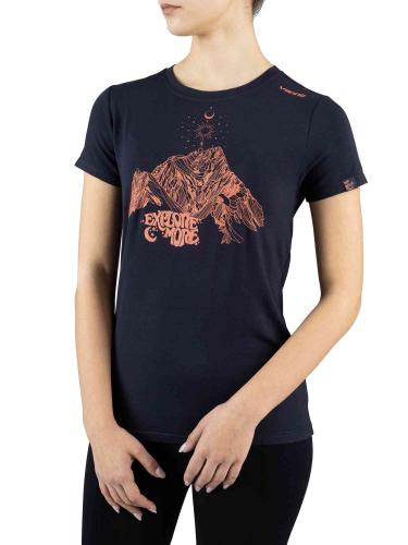 Viking Bambus T-Shirt Hopi Lady dunkelblau